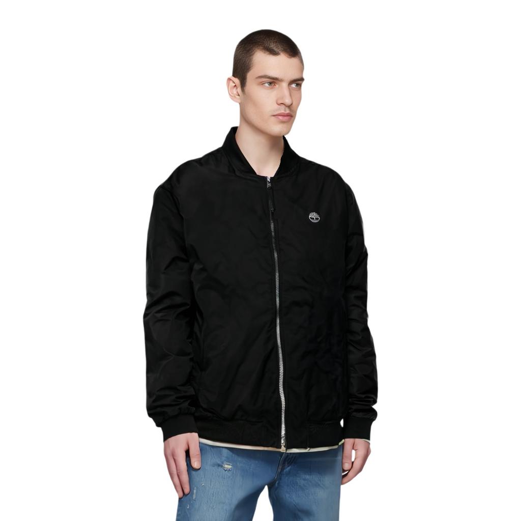 Timberland Urban Outdoor FW24 Удобная повседневная куртка на молнии с длинным рукавом Мужские куртки черного цвета A5M9T-001