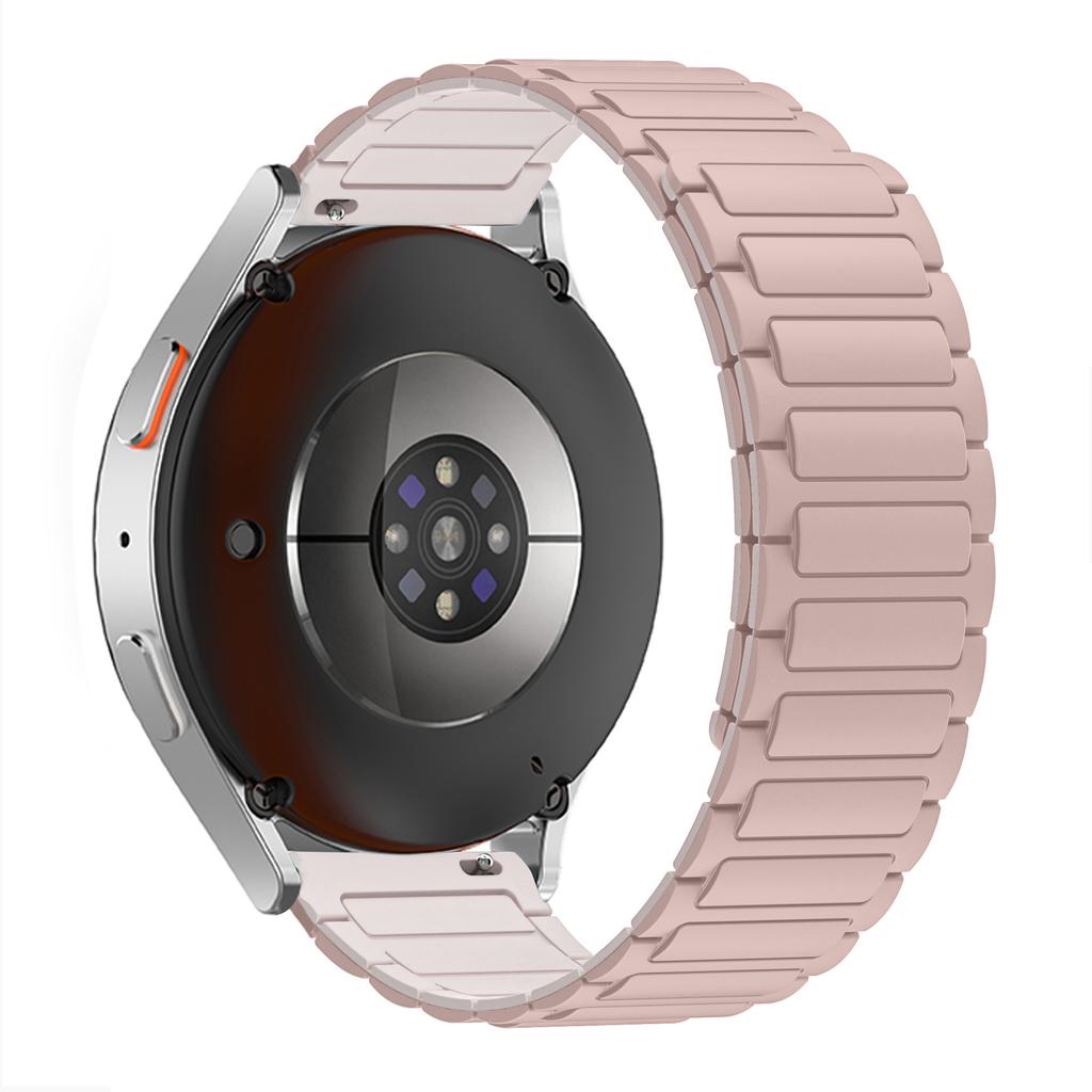 18mm 20mm 22mm Silicone Strap for Huawei Watch GT6 GT5 6Pro GT4 46mm Magnetic Band for Samsung Galaxy Watch 7 6 5 4 Classic 5Pro