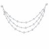 Acrylic Pearl Bead Garland Faux Pearl Beaded Hanging Decoration  Christmas Window Decor
