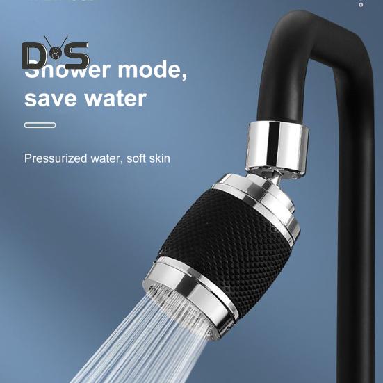 Удлинитель для смесителя с поворотом на 360 градусов и регулируемыми режимами потока воды, аэратор для кухонного смесителя с защитой от брызг