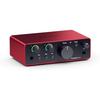 Focusrite Scarlett Solo 4-го поколения USB-аудиоинтерфейс для гитаристов, вокалистов и продю...