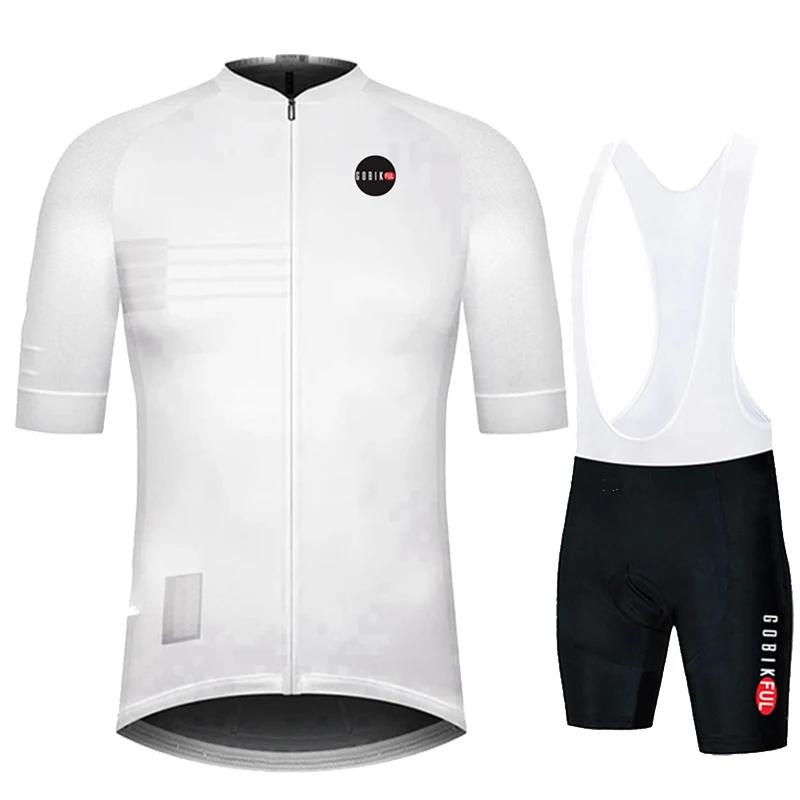 Gobikful  Men Summer Cycling Clothing Road Bike Shirts Suit Bicycle Bib Shorts MTB Ropa Ciclismo Maillot 2026 Summer Breathable Cycling Suit Set