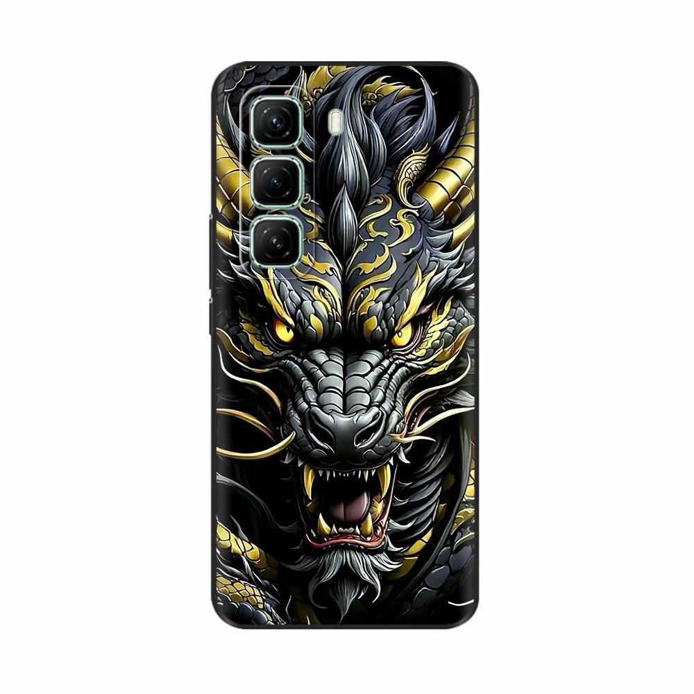 Чехол для Infinix Hot 50 5G 4G Милый узор панды Силиконовая задняя крышка для чехла для телефона Infinix Hot 50 Pro Для Infinix Hot50 Pro Plus