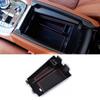 Black Car Central Armrest Storage Box Fit For BMW X5 G05 X6 G06 X7 G07 -2022 Auto Interior