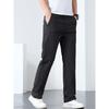 Zip-up Pockets! Light Luxury Business! Foreign Trade Cut the Tag off Casual Pants Men's Long Pants Straight Stretch Summer Thin