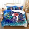 Комплект постельного белья Deji Meets Girl Single Twin Full Queen King Size Bed Set Adult Kids Bedroom Duvet cover Sets Anime Bed Sheet Set
