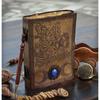Book Of Shadows Leather Grimoire Leather Journal Magic Book Celtic Journal