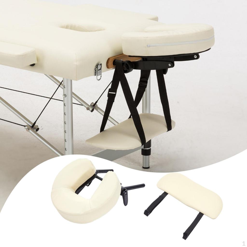 Подушка для лица для массажного стола, регулируемое оборудование, универсальная и подлокотник для шеи