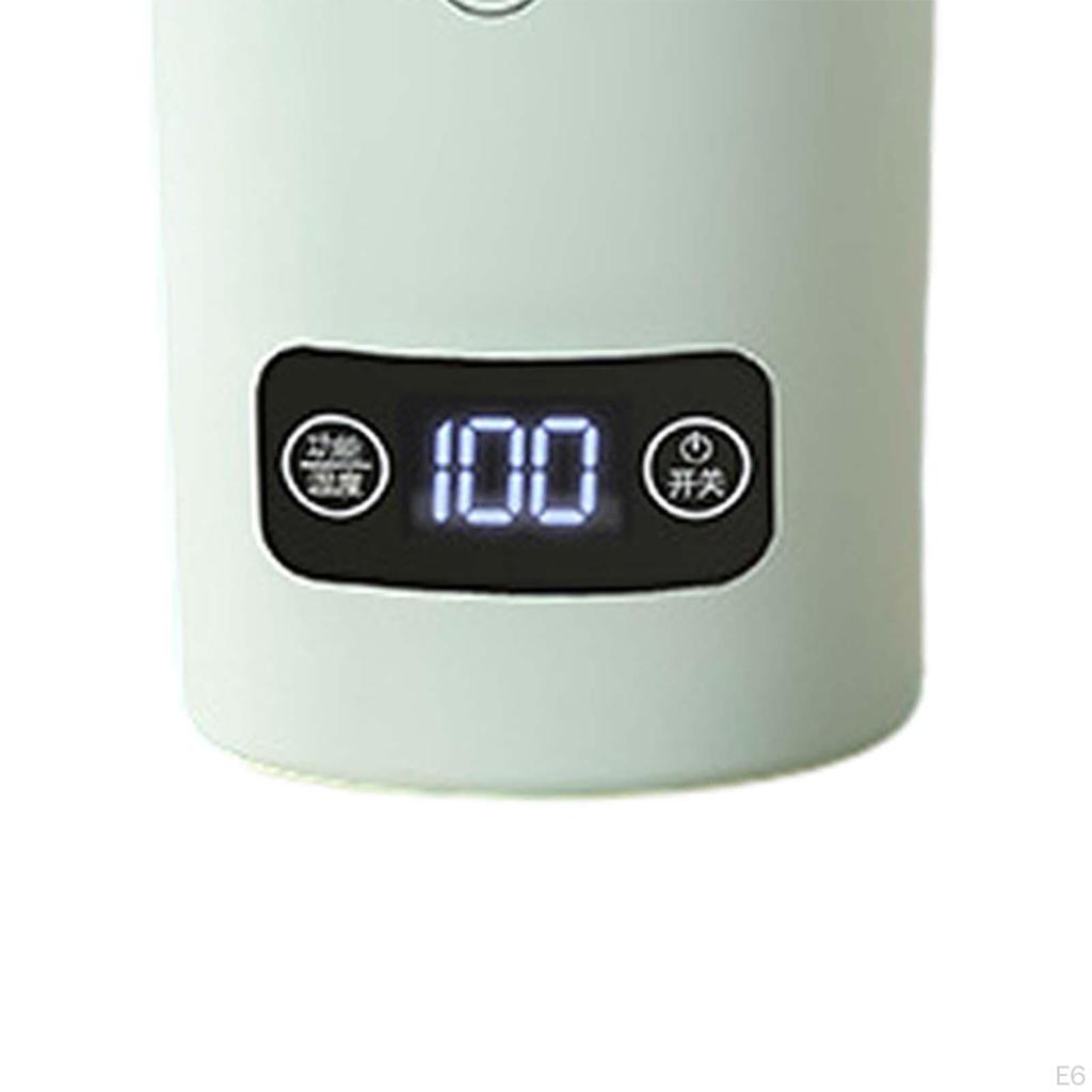 Портативный чайник на 350 мл с автоматическим отключением кофе для офиса, отеля, дома, белый