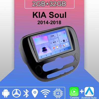 Android Carplay автомобильное радио для KIA Soul 2014-2018 мультимедийный проигрыватель головное устройство стерео GPS навигация BT WIFI 2+32 ГБ
