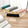 Solid Wood Jewelry Display Rack Metal Cover Watch Holder Fashion Bracelet Holder