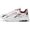 Li Ning Meteor Shock Absorption Rebound Low Top Sports Casual Shoes Men Sneakers White Black Red ARLS007-3