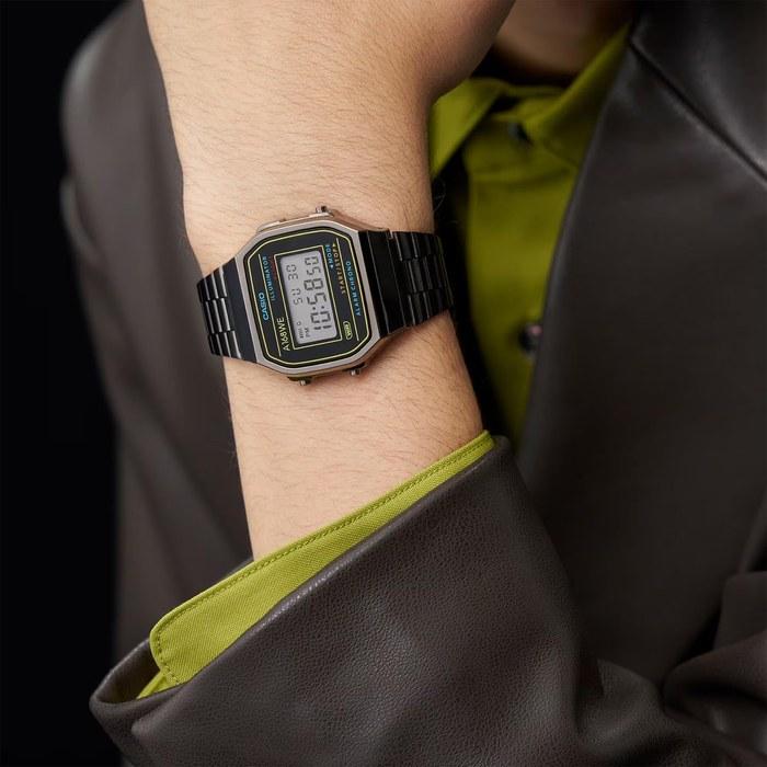 Casio Heritage Colors A168WEHB-1A Цифровые часы - Черные