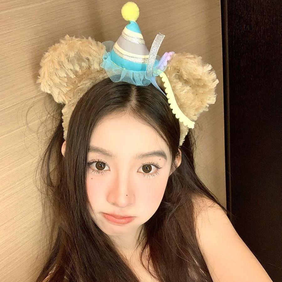 Милая повязка на голову Tamiflu, универсальная повязка на голову для мытья лица для детей и взрослых, фото, современные аксессуары для волос, женская заколка для волос, головной убор