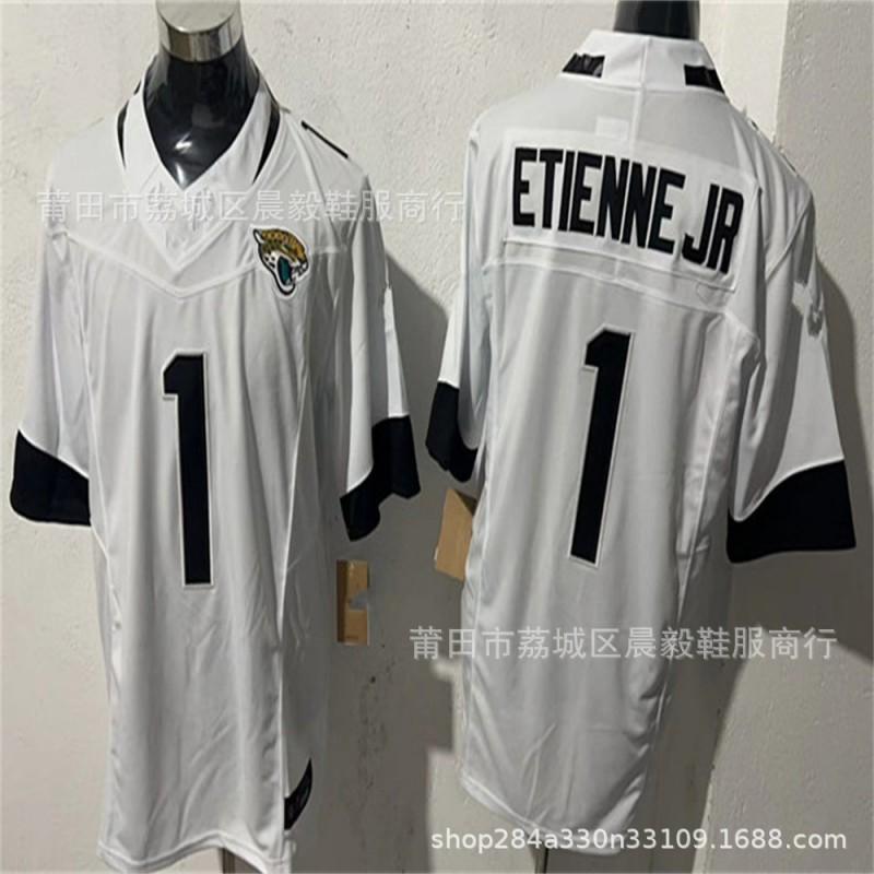Mens Embroidered Football Jersey - Jaguars 3rd Gen Multiple Numbers Colors S-XXXL