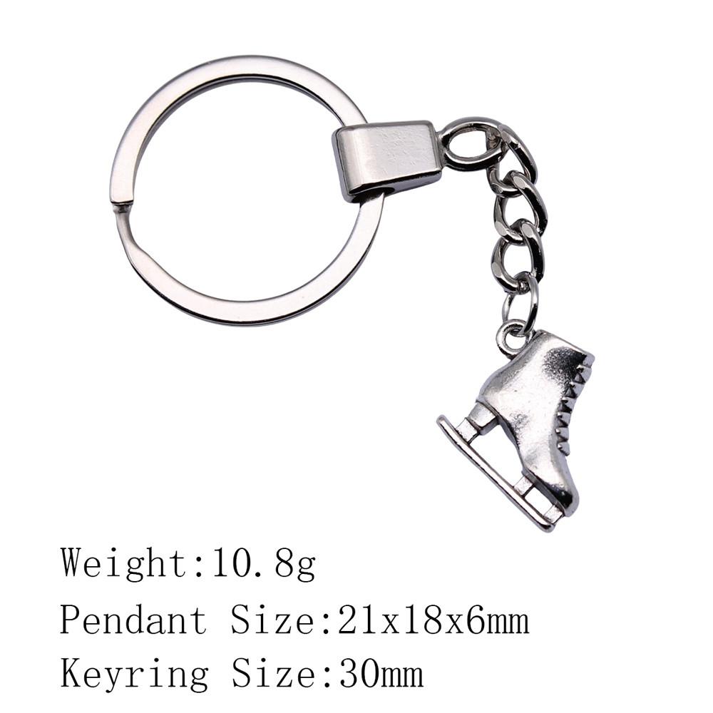Кольца-брелоки на годовщину свадьбы Музыкальные Спортивные Брелоки Женские Сумки Кольцо для ключей Материал