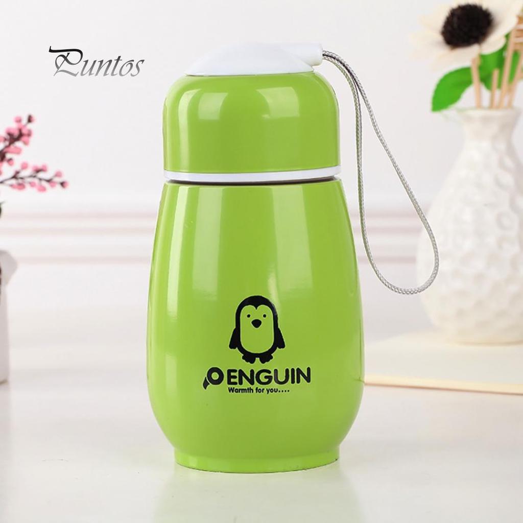 300 мл термос открытый термокружка Пингвин кофе спортивная бутылка с водой кружка