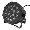 Светодиодный сценический свет 18 X 1 Вт, звуковая активация, управление DMX 512, RGB, Par Can Light для вечеринки, свадьбы, клуба