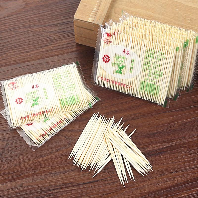 Smooth And Comfortable Bamboo Toothpicks Disposable For Party Snacks