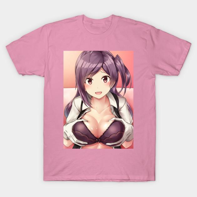 T Shirt Women Anime Girl Harajuku Print Kawaii Tshirt Summer Short Sleeve Female T-Shirt Top Tee