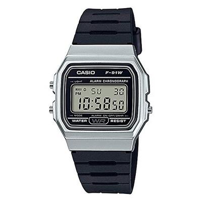 Мужские кварцевые часы унисекс F-91WM-7A Silver - Доступная цена Casio | Параллельный импорт