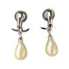 Chanel Round Double C Design Ear Clips Women ear clips Gold ABG432B21708U2865