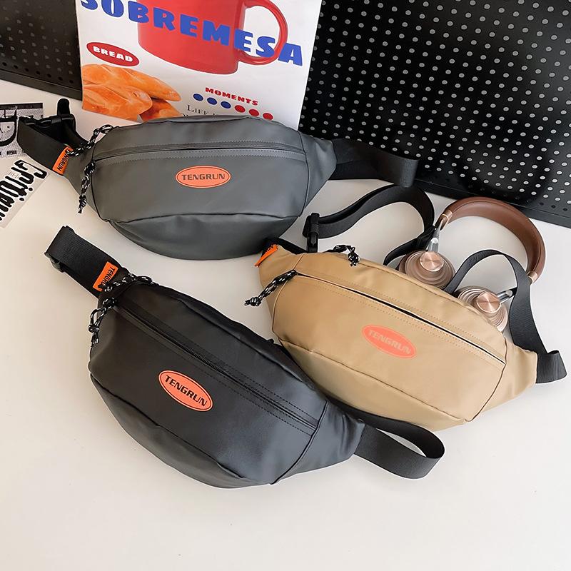 Мужская поясная сумка, женская летняя легкая нагрудная сумка, повседневная нейлоновая сумка, сумка через плечо через плечо