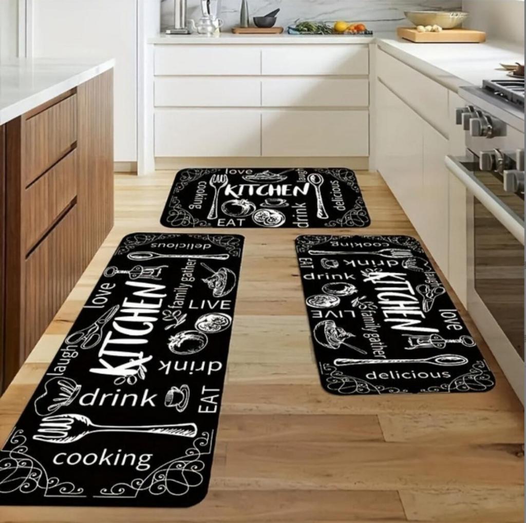 Fashion Simple Nordic Style Kitchen Mat  Carpet House Hold Carpet Modern Home Decor