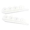 Pack of 1 Clear Acrylic Plant Holder for Succulents Home Decoration Easy Installation Shelf for Window