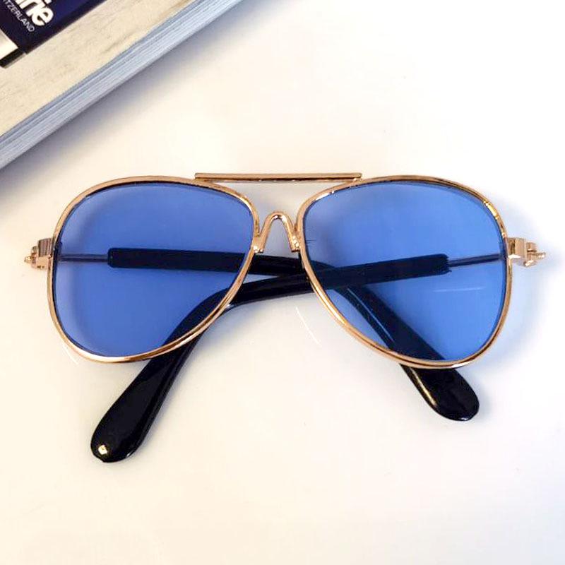 Модные кошачьи солнцезащитные очки - Защита от УФ-лучей Крутые металлические аксессуары для питомцев