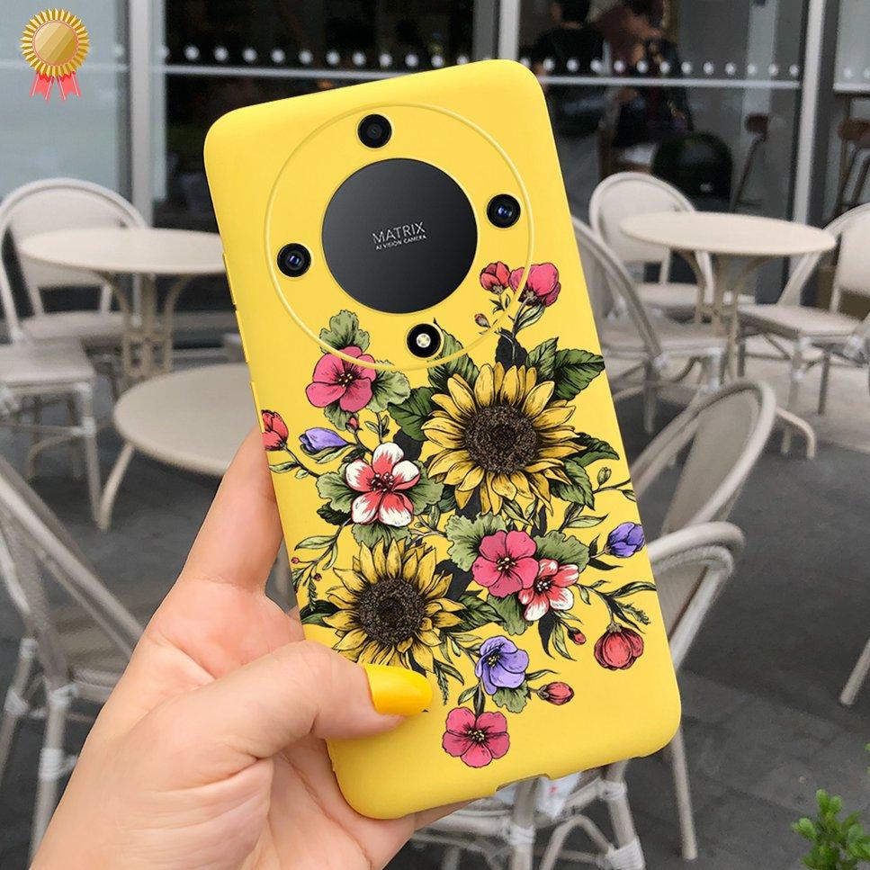 Luxury Case For Honor X9a Soft TPU Capa COOL New Cute Animal Painted Back Coque For Honor X9a X8A X7A 9XA 8XA 7XA  Bumper Bags
