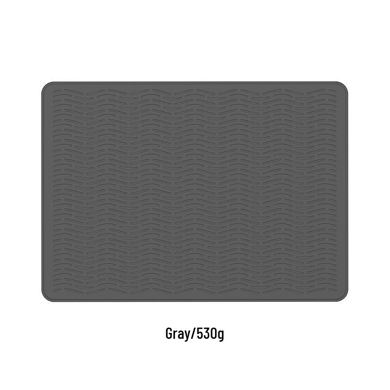 Silicone Non-slip Heat-Resistant Stove Mat - Draining & Anti-scald Placemat for Kitchen and Dining Table.