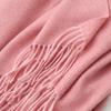 Women'S Thick Warm Solid Color Scarf Autumn And Winter New Style Cashmere Scarf Versatile Wool Scarf