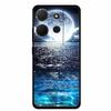 Cover For TCL 503 TPU Silicone Phone Case Flower Blossoms Para Capa Bumper Funda TCL503 Soft Protector Fashion Shockproof Bumper