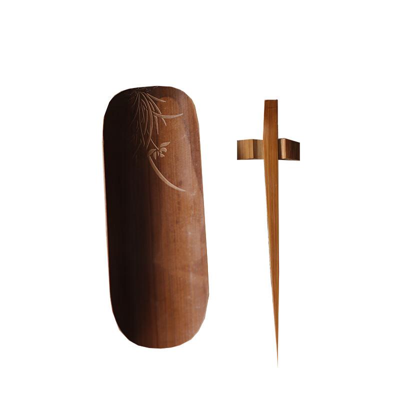 Набор бамбуковых резных инструментов для чайной церемонии