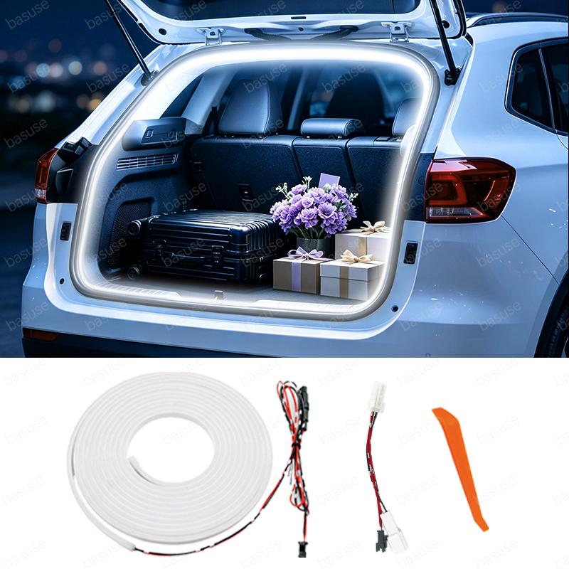 FOR HAVAL H4 Rear Trunk LED Light Bar Strips Trunk Interior Decorative Lamp Strip Car Modification Atmosphere Lights