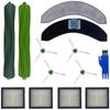 Accessory Pack for iRobot Roomba Combo J7 PLUS / Combo J9 PLUS - Filter/Mop/Side Brush/Extractor Roller Phonillico®