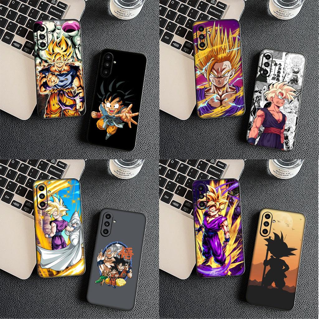 for Samsung Galaxy Note 20 Ultra 10 8 9 S10 Plus Lite S8 A70 A24 A25 S10E A21S A37 A57 A51 A7 Case Dragons Gokus Balls Son Gohan