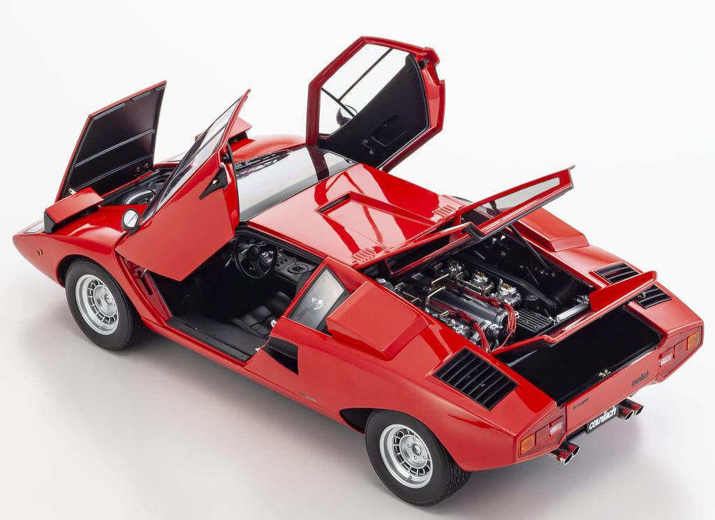 Kyosho Original Lamborghini Countach LP400 Завершенный продукт (красный)