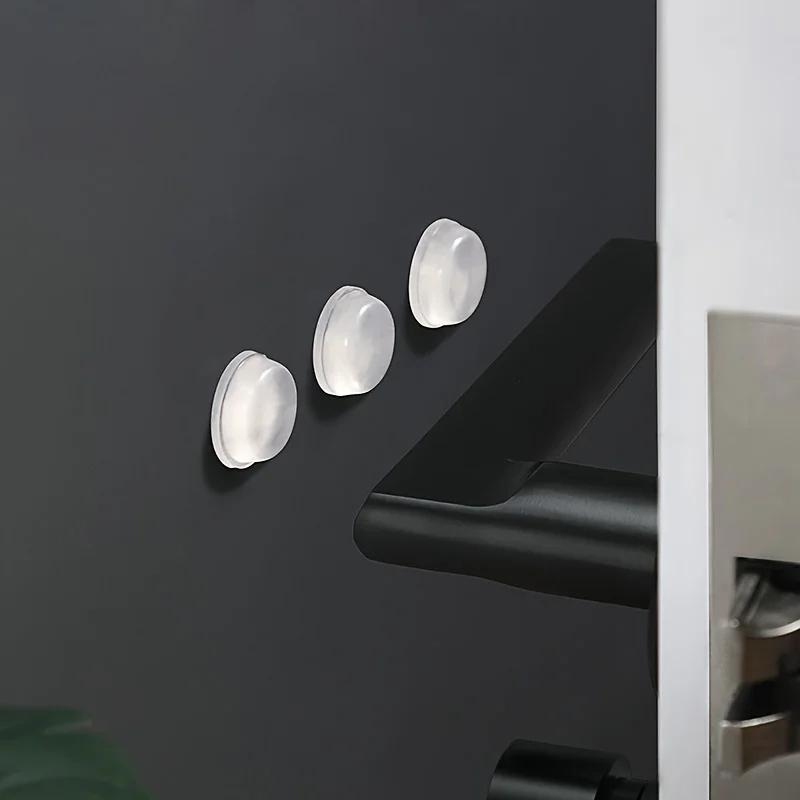 Прозрачный силиконовый противоударный гранулированный наполнитель для двери шкафа, противоударный наполнитель, бесшумная паста, буфер, противоскользящие гранулы с антиклеем