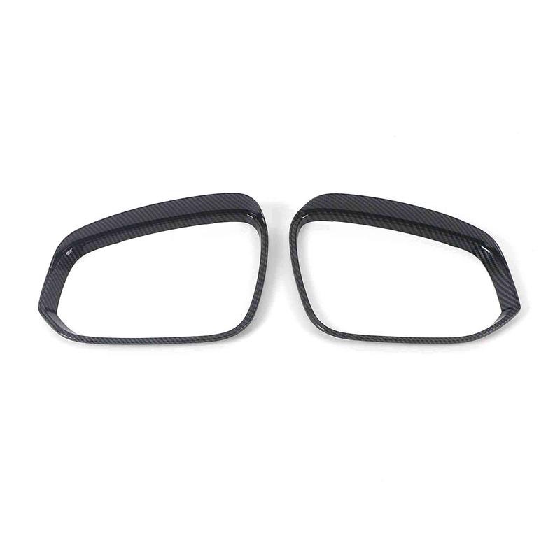 Крышка зеркала заднего вида из углеродного волокна серии Toyota VOXY/NOAH 90 с декоративной наклейкой-дождевиком.