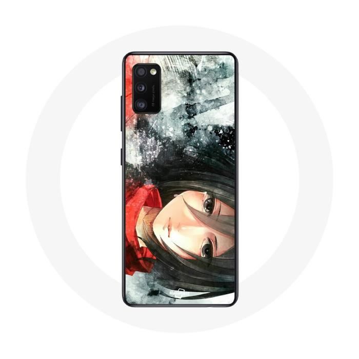 Maniacase Case for Samsung Galaxy A41 Mikasa Ackerman Attack On Titan Anime