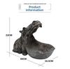 Hippo Ornament Nordic Creative Home Living Room Shoe Cabinet Porch Key Storage Box Desktop Sundries Storage Plate Jewelry