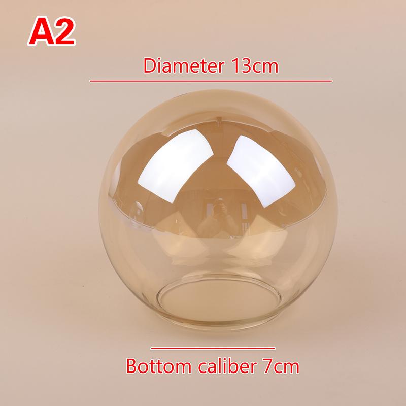 D13Cm D15Cm Стеклянный абажур для замены люстры Magic Bean, подвесного светильника, стеклянного абажура с винтовой крышкой