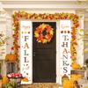 Thanksgiving Decorations For Home |Fall Decorations |Happy Fall Y'All & Give Thanks Porch Banners For Autumn Harvest Decorations