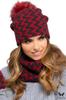 Madison Eco Pompom Hat Red