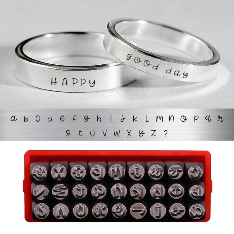 Профессиональный 3 мм стальной штамп для букв и цифр, металлическая ручка, пробойники для кожи, инструмент для резьбы для кожевенного ремесла, изготовления ювелирных изделий