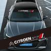 PJHC7 Car Windshield Decoration Sticker Decal Waterproof Accessories For Citroen C4 C3 C5 C5X e-C4 X e-C3 C-Elysee Berlingo C1 C6 C2