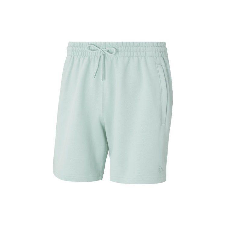 Adidas Мужские шорты с трилистником Originals на шнурке, зеленые HF6358