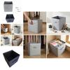 Toy And Clothing Storage Bin Oxford Cloth Handheld Container For Home Use